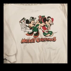 Mickey and Minnie Mouse Christmas Sweater